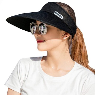 Sun Visor Hats  5.5'' Large Brim Summer UV Protection Beach Cap   eb-12991444